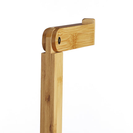 Toilet paper holder in bamboo Standing