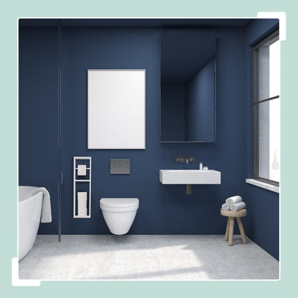 Toilet paper holder white