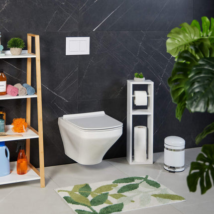 Toilet paper holder white