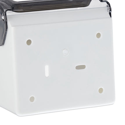 Toilet paper holder with shelf