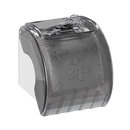 Toilet paper holder with shelf