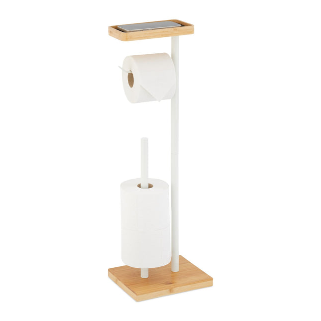 Toiletrolhouder met ruimte