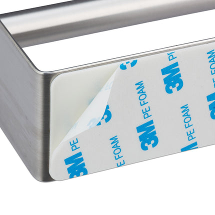 Toilet roll holder without drilling