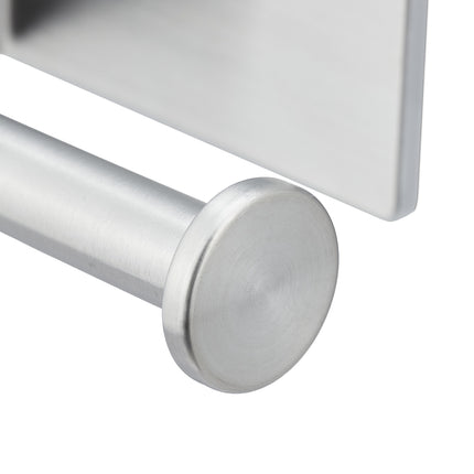 Toilet roll holder without drilling