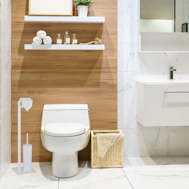 Toiletbril in het wit