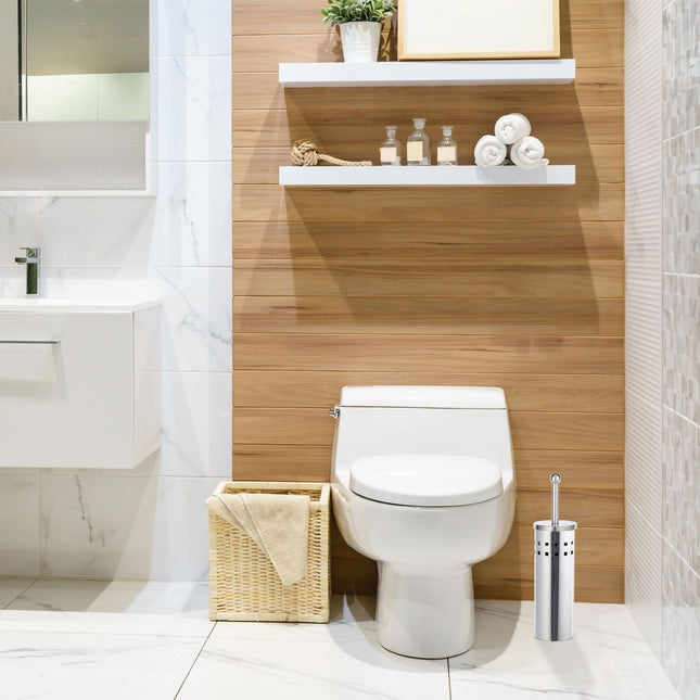 Toiletzitting roestvrij staal rond