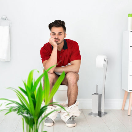 Toilet set WIMEDO in stainless steel
