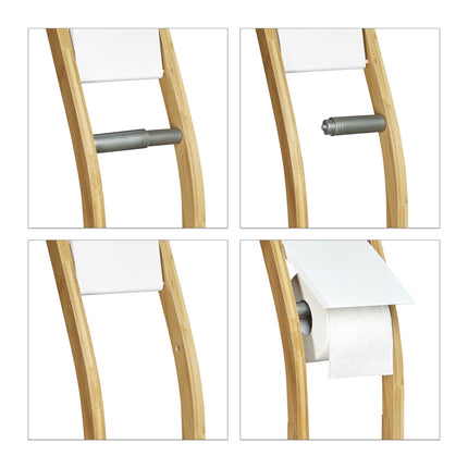Toilet set bamboo