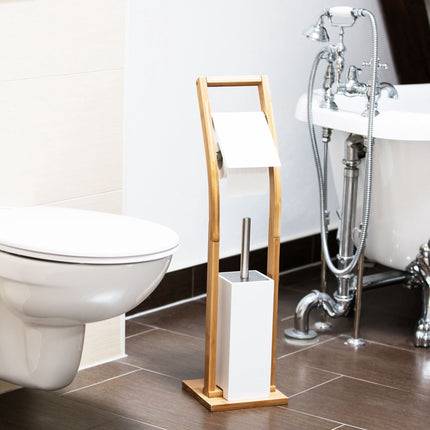 Toilet set bamboo