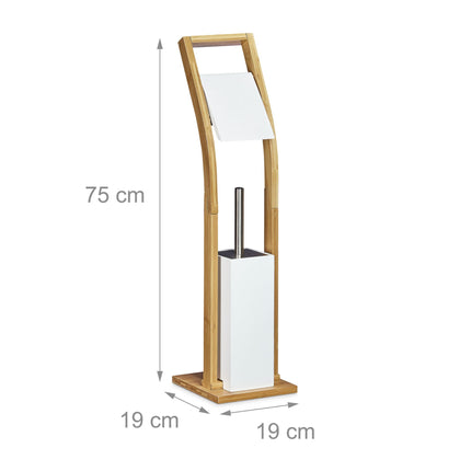 Toilet set bamboo