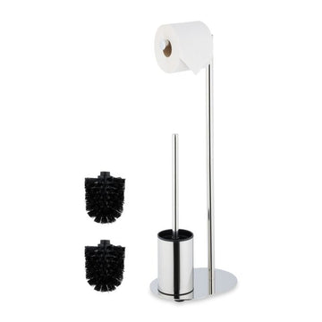 Toilet set in metal