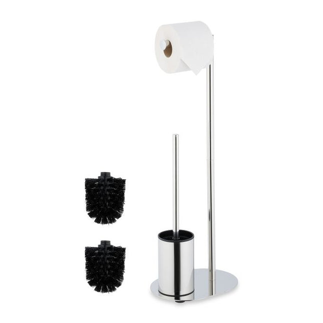 Toiletset van metaal