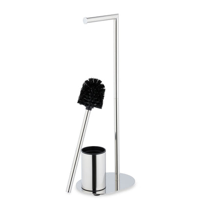 Toilet set in metal