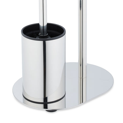 Toilet set in metal