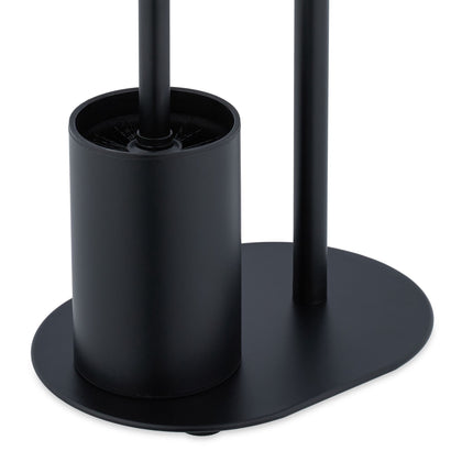 Toilet set in metal