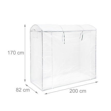 Tomato greenhouse XL with round roof