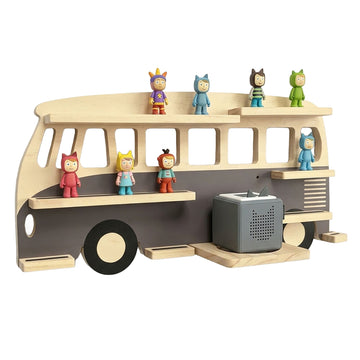 Tonie Shelf with Magnetic Strips, Holds 25 Figures