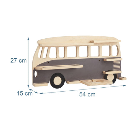 Tonie Shelf with Magnetic Strips, Holds 25 Figures