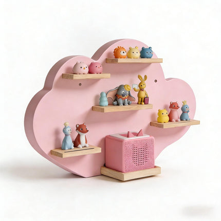 Toniebox Shelf with Magnetic Storage for 20 Figures