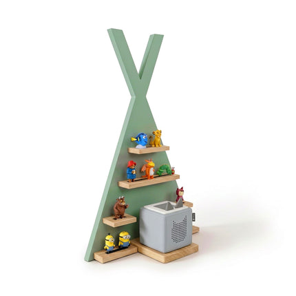 Toniebox Tent Shelf – Holds 34 Figures, Magnetic Storage