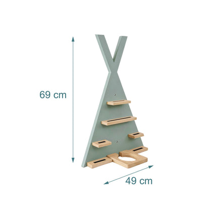 Toniebox Tent Shelf – Holds 34 Figures, Magnetic Storage