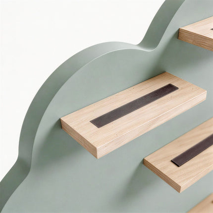 Toniebox Wall Shelf with Magnetic Storage for 20 Figures