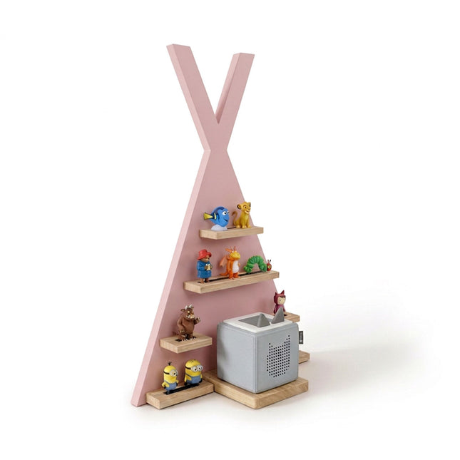 Toniebox Wall Shelf with Magnetic Storage for 34 Figures