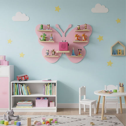 Toniebox Wall Shelf with Magnetic Strips, Holds 35 Figures