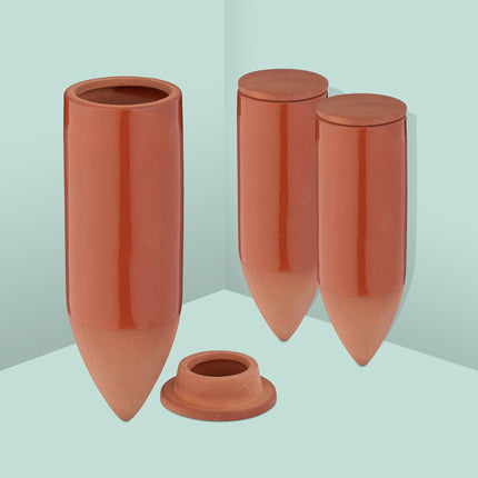 Tonkegel with lid in 3-pack