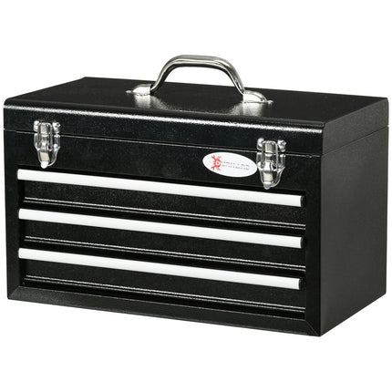 116-piece tool set with socket wrenches, 3 drawers in steel box