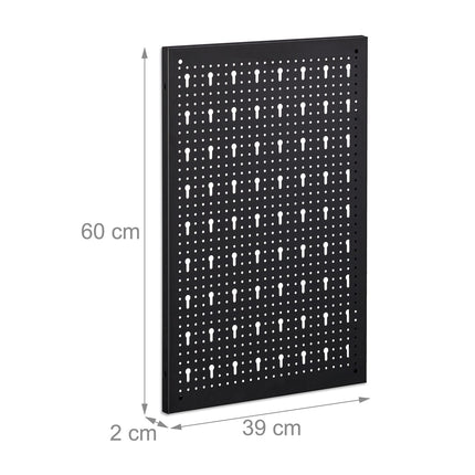 Tool Holder Set, 25-Piece – Black & Red Wall System