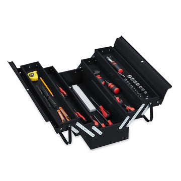 Tool box empty black