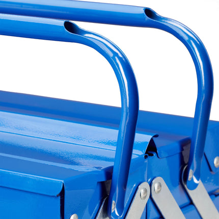 Tool box empty blue