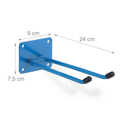 Tool holder in blue steel