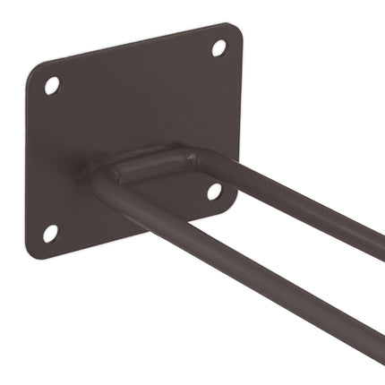 Tool holder in brown steel