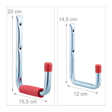 Tool hooks, set of 6