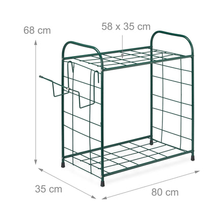 Tool rack for garden