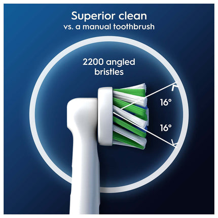 Toothbrush Head Cross Action, 9-Pack