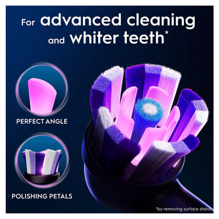 Toothbrush Heads, Radiant White, Pack of 4