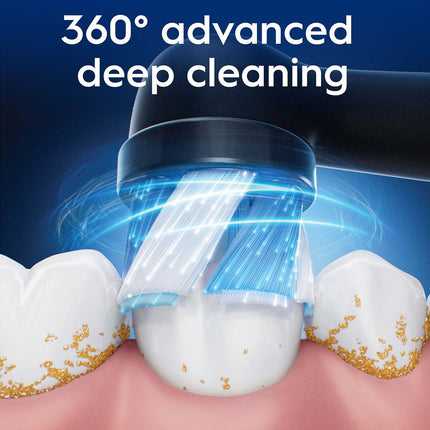 Toothbrush Heads, Ultimate Clean, Black, 3-Pack