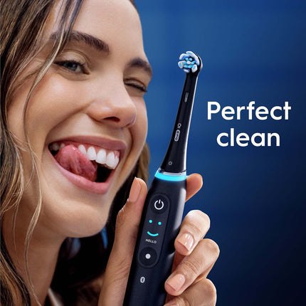 Toothbrush Heads, Ultimate Clean Black, Pack of 8