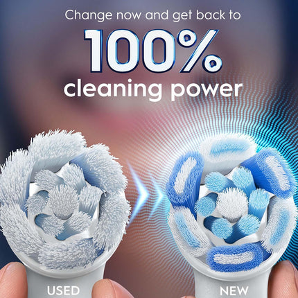 Toothbrush Heads, Ultimate Clean, White, 6-Pack