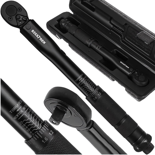 Torque wrench 1/4 2-24Nm Bigstring 24591