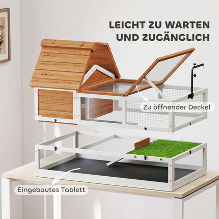 Tortoise House, 2-Level Enclosure with Lamp Holder