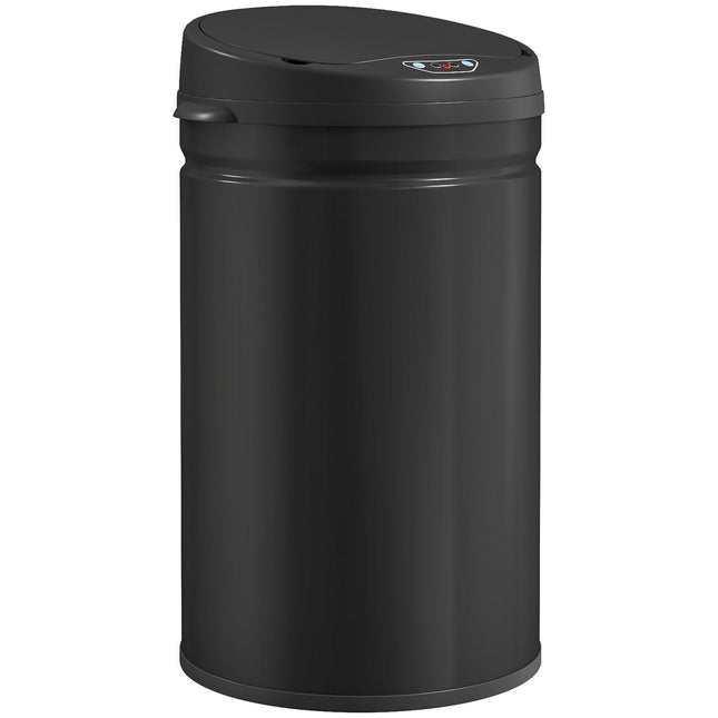 Touchless 30L Stainless Steel Sensor Bin, Soft-Close