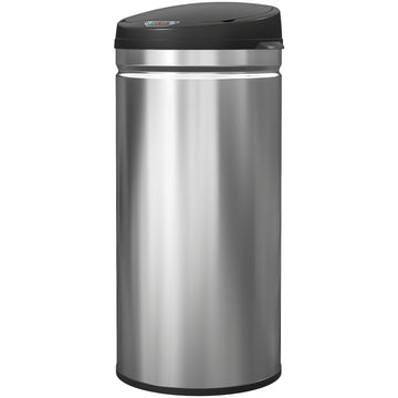 Touchless 42L Stainless Steel Sensor Trash Can