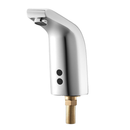 Touchless Bathroom Sink Faucet – Motion Sensor, Battery, Chrome