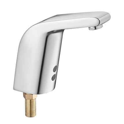 Touchless Bathroom Sink Faucet – Motion Sensor, Battery, Chrome
