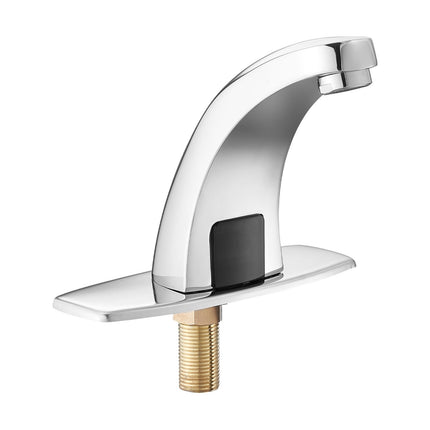 Touchless Bathroom Sink Faucet – Motion Sensor, Hot Cold, Chrome