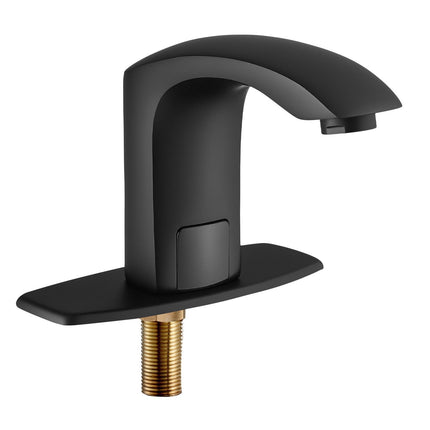 Touchless Bathroom Sink Faucet, Motion Sensor, Matte Black